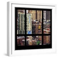 View from the Window - Hell's Kitchen - NYC-Philippe Hugonnard-Framed Photographic Print