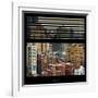 View from the Window - Hell's Kitchen - NYC-Philippe Hugonnard-Framed Premium Photographic Print