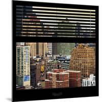 View from the Window - Hell's Kitchen - NYC-Philippe Hugonnard-Mounted Premium Photographic Print