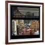 View from the Window - Hell's Kitchen - NYC-Philippe Hugonnard-Framed Photographic Print