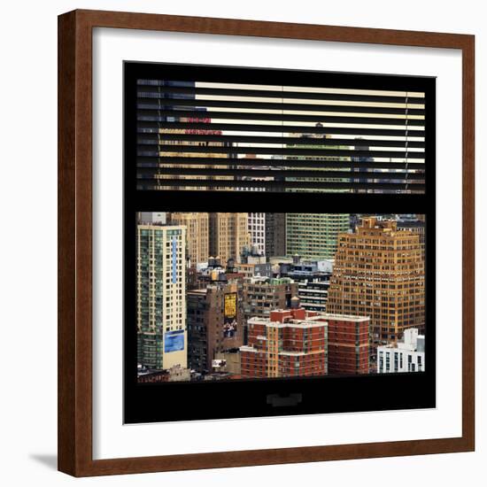 View from the Window - Hell's Kitchen - NYC-Philippe Hugonnard-Framed Photographic Print