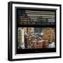 View from the Window - Hell's Kitchen - NYC-Philippe Hugonnard-Framed Photographic Print