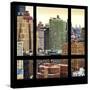 View from the Window - Hell's Kitchen - NYC-Philippe Hugonnard-Stretched Canvas