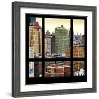 View from the Window - Hell's Kitchen - NYC-Philippe Hugonnard-Framed Photographic Print