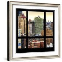 View from the Window - Hell's Kitchen - NYC-Philippe Hugonnard-Framed Photographic Print