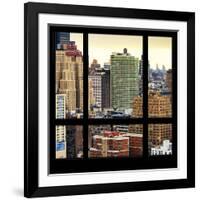 View from the Window - Hell's Kitchen - NYC-Philippe Hugonnard-Framed Photographic Print