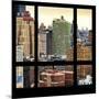 View from the Window - Hell's Kitchen - NYC-Philippe Hugonnard-Mounted Photographic Print