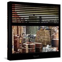 View from the Window - Hell's Kitchen - NYC-Philippe Hugonnard-Stretched Canvas