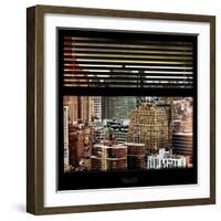 View from the Window - Hell's Kitchen - NYC-Philippe Hugonnard-Framed Photographic Print