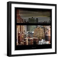 View from the Window - Hell's Kitchen - NYC-Philippe Hugonnard-Framed Photographic Print