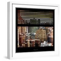 View from the Window - Hell's Kitchen - NYC-Philippe Hugonnard-Framed Photographic Print