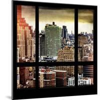 View from the Window - Hell's Kitchen - NYC-Philippe Hugonnard-Mounted Photographic Print