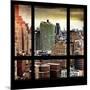 View from the Window - Hell's Kitchen - NYC-Philippe Hugonnard-Mounted Photographic Print