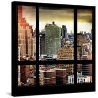 View from the Window - Hell's Kitchen - NYC-Philippe Hugonnard-Stretched Canvas