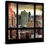 View from the Window - Hell's Kitchen - NYC-Philippe Hugonnard-Stretched Canvas