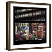 View from the Window - Hell's Kitchen - NYC-Philippe Hugonnard-Framed Photographic Print