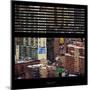 View from the Window - Hell's Kitchen - NYC-Philippe Hugonnard-Mounted Photographic Print