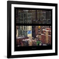 View from the Window - Hell's Kitchen - NYC-Philippe Hugonnard-Framed Photographic Print