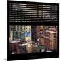 View from the Window - Hell's Kitchen - NYC-Philippe Hugonnard-Mounted Photographic Print