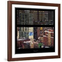 View from the Window - Hell's Kitchen - NYC-Philippe Hugonnard-Framed Photographic Print