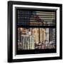 View from the Window - Hell's Kitchen - NYC-Philippe Hugonnard-Framed Photographic Print