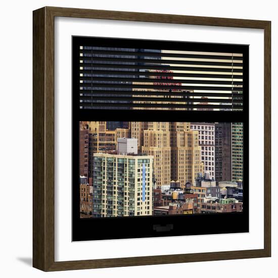 View from the Window - Hell's Kitchen - NYC-Philippe Hugonnard-Framed Photographic Print