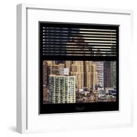 View from the Window - Hell's Kitchen - NYC-Philippe Hugonnard-Framed Photographic Print