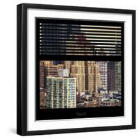 View from the Window - Hell's Kitchen - NYC-Philippe Hugonnard-Framed Photographic Print