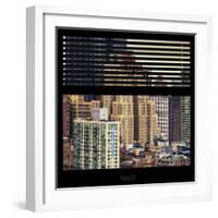 View from the Window - Hell's Kitchen - NYC-Philippe Hugonnard-Framed Photographic Print