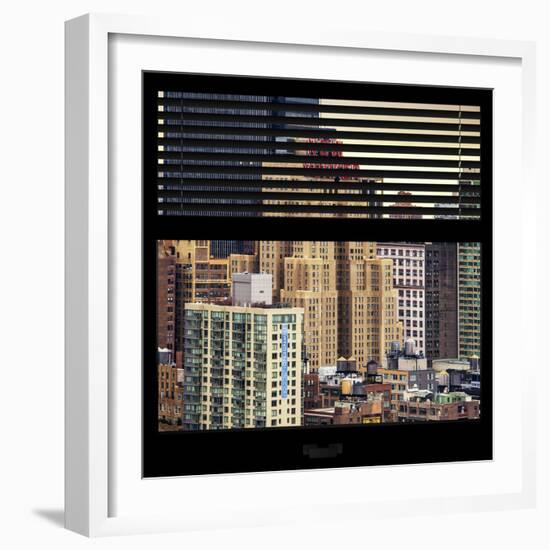 View from the Window - Hell's Kitchen - NYC-Philippe Hugonnard-Framed Photographic Print