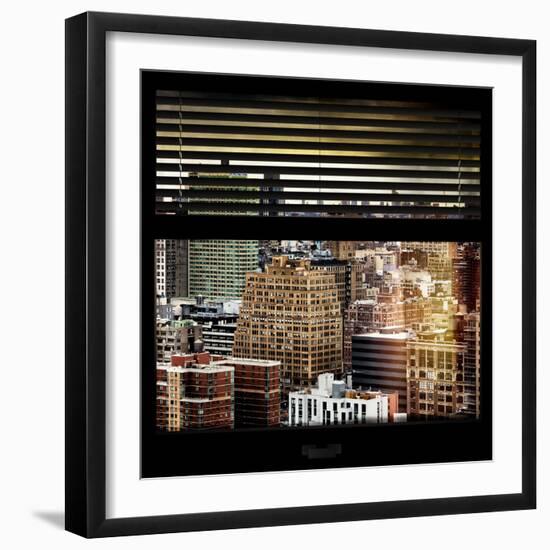 View from the Window - Hell's Kitchen - NYC-Philippe Hugonnard-Framed Photographic Print