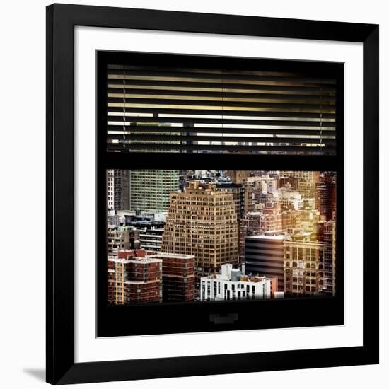 View from the Window - Hell's Kitchen - NYC-Philippe Hugonnard-Framed Photographic Print