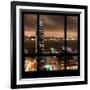 View from the Window - Hudson River New York-Philippe Hugonnard-Framed Photographic Print