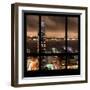 View from the Window - Hudson River New York-Philippe Hugonnard-Framed Photographic Print