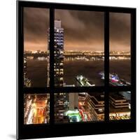 View from the Window - Hudson River New York-Philippe Hugonnard-Mounted Photographic Print