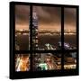 View from the Window - Hudson River New York-Philippe Hugonnard-Stretched Canvas