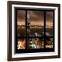 View from the Window - Hudson River New York-Philippe Hugonnard-Framed Photographic Print