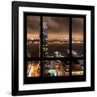 View from the Window - Hudson River New York-Philippe Hugonnard-Framed Photographic Print