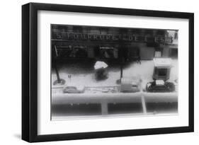 View from the Window in Paris-Manabu Nishimori-Framed Art Print