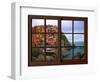 View from the Window Manarola at Cinque Terre-Anna Siena-Framed Giclee Print