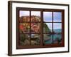 View from the Window Manarola at Cinque Terre-Anna Siena-Framed Giclee Print