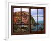 View from the Window Manarola at Cinque Terre-Anna Siena-Framed Giclee Print