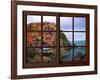 View from the Window Manarola at Cinque Terre-Anna Siena-Framed Giclee Print