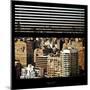 View from the Window - Manhattan Architecture-Philippe Hugonnard-Mounted Photographic Print