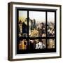 View from the Window - Manhattan Architecture-Philippe Hugonnard-Framed Photographic Print