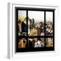 View from the Window - Manhattan Architecture-Philippe Hugonnard-Framed Photographic Print