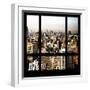 View from the Window - Manhattan Architecture-Philippe Hugonnard-Framed Photographic Print