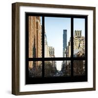 View from the Window - Manhattan Avenue-Philippe Hugonnard-Framed Photographic Print