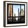 View from the Window - Manhattan Avenue-Philippe Hugonnard-Framed Photographic Print