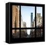 View from the Window - Manhattan Avenue-Philippe Hugonnard-Framed Stretched Canvas